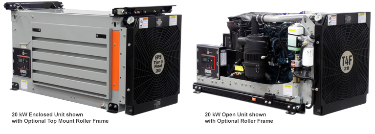 eps-20kw-generators EPS 20kW Enclosed and Open Generator Models