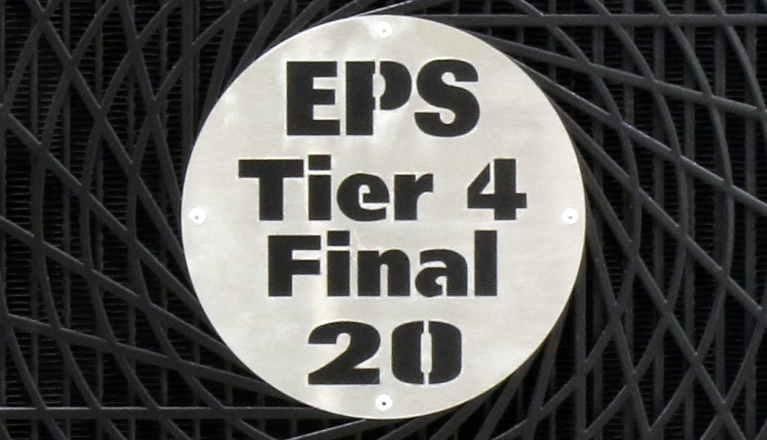 EPS Tier 4 Generator Front Medallion