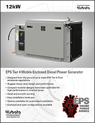 12 kW Enclosed Brochure Down Exhaust
